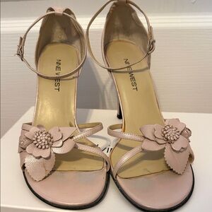 Nine West Blush Floral Women's Heels